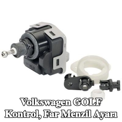 HELLA Kontrol, far menzil ayarı — Volkswagen Golf