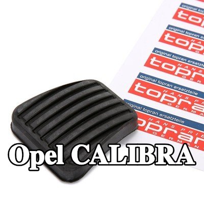 TOPRAN وسادة دواسة القابض وسادة دواسة مطاطية — Opel Calibra