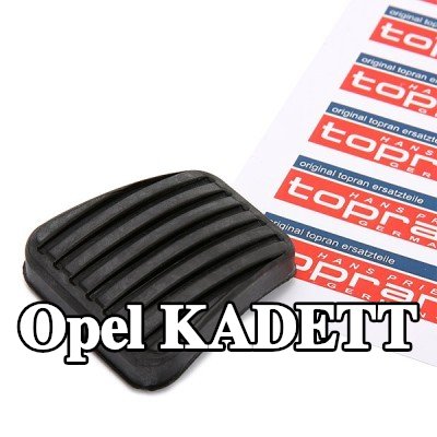 TOPRAN وسادة دواسة القابض وسادة دواسة مطاطية — Opel Kadett