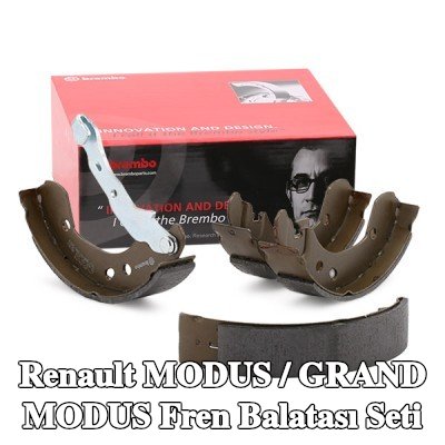 BREMBO El freni kolu ile fren pabucu seti — Renault Modus / Grand Modus