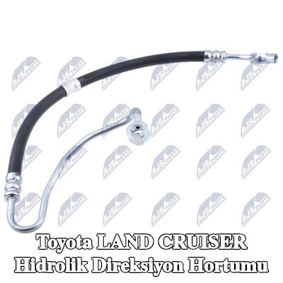 NTY Hidrolik pompadan direksiyon dişlisine hidrolik direksiyon hortumu — Toyota Land Cruiser