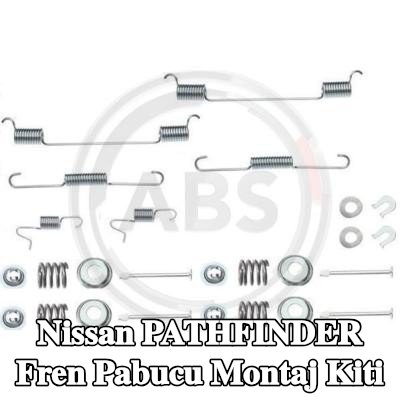 A.B.S. Fren pabucu montaj kiti — 1990 Nissan Pathfinder