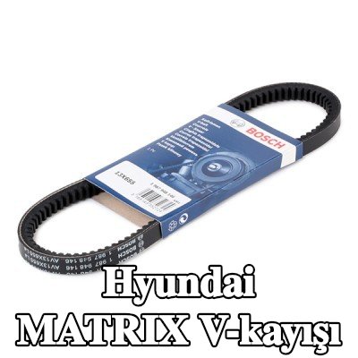 BOSCH V-kayışı 655mm — Hyundai Matrix
