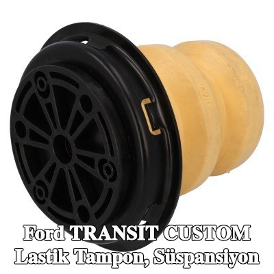 FEBI BILSTEIN Lastik tampon, süspansiyon Arka Aks Sol, Arka Aks Sağ, 76mm — Ford Transit Custom