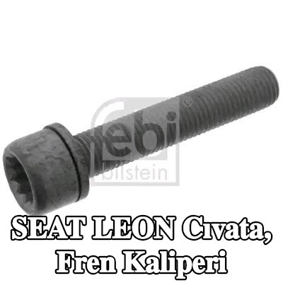 FEBI BILSTEIN Cıvata, fren kaliperi Arka Aks — SEAT Leon