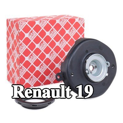 FEBI BILSTEIN طقم إصلاح, عمود التعليق للمحور الأمامي, مع محمل كروي — Renault 19