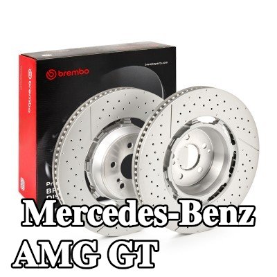 BREMBO قرص مكابح Prime, Outer Diameter: 390mm, محور قرص الفرامل من الألومنيوم, مزود بفتحات تهوية داخلية, مشقوق/مثقوب, قرص مكابح ثنائي الأجزاء, مطلي — Mercedes-Benz Amg Gt