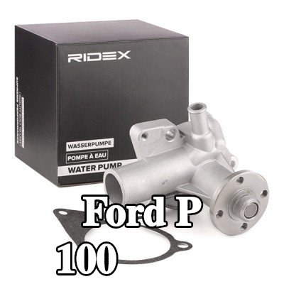 RIDEX مضخة مياه مع حشية/مانع تسرب — Ford P 100