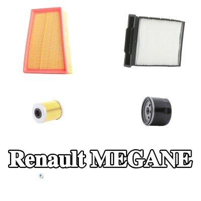 RIDEX مجموعة الفلاتر — 2012 Renault Megane