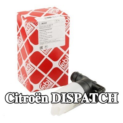 FEBI BILSTEIN مضخة غسيل الزجاج الأمامي 12V — Citroën Dispatch