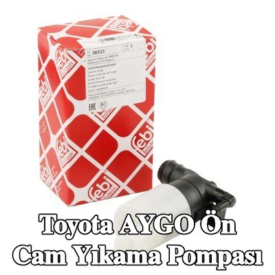 FEBI BILSTEIN Ön cam yıkama pompası 12V — Toyota Aygo