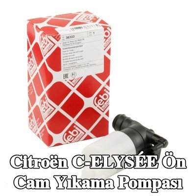 FEBI BILSTEIN Ön cam yıkama pompası 12V — Citroën C-elysée