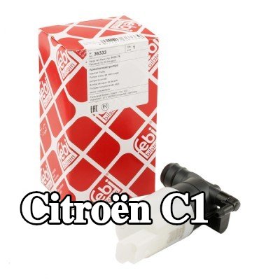 FEBI BILSTEIN مضخة غسيل الزجاج الأمامي 12V — 2012 Citroën C1