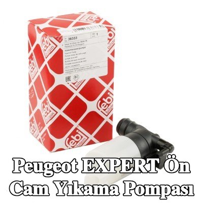 FEBI BILSTEIN Ön cam yıkama pompası 12V — Peugeot Expert