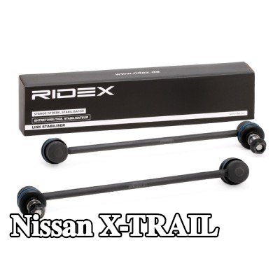 RIDEX طقم إصلاح وصلة قضيب مانع الانقلاب المحور الأمامي الأيسر, المحور الأمامي الأيمن — Nissan X-trail
