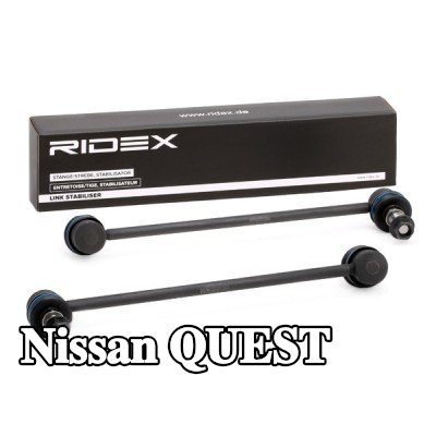 RIDEX طقم إصلاح وصلة قضيب مانع الانقلاب المحور الأمامي الأيسر, المحور الأمامي الأيمن — Nissan Quest