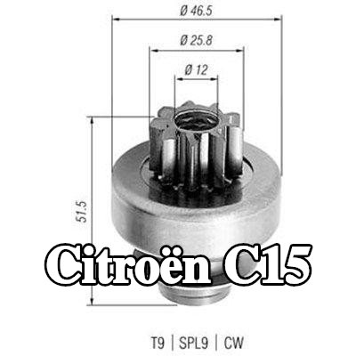 MAGNETI MARELLI الترس الصغير، المُشغّل — Citroën C15