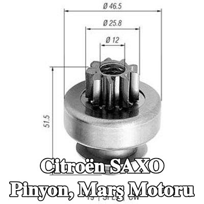 MAGNETI MARELLI Pinyon, marş motoru — 2000 Citroën Saxo