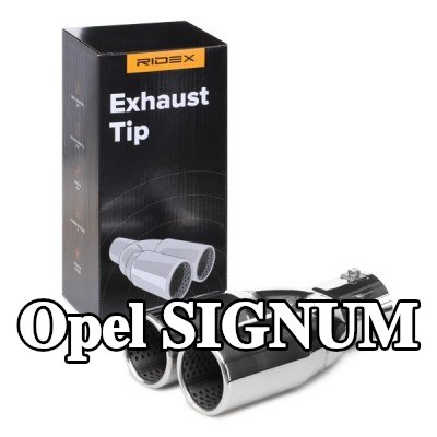 RIDEX طرف العادم — Opel Signum