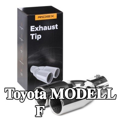 RIDEX طرف العادم — Toyota Modell F