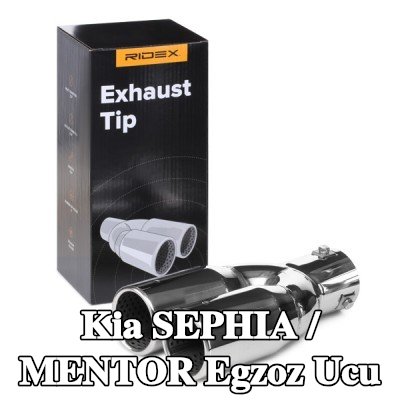 RIDEX Egzoz ucu — Kia Sephia / Mentor