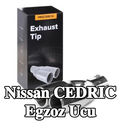 RIDEX Egzoz ucu — Nissan Cedric