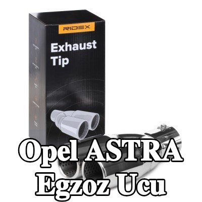 RIDEX Egzoz ucu — Opel Astra