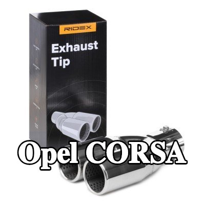 RIDEX طرف العادم — Opel Corsa