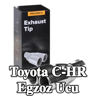 RIDEX Egzoz ucu — Toyota C-hr