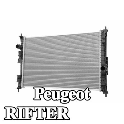 HELLA مبرد المحرك بدون خزان التمدد, بدون حشية/مانع تسرب — Peugeot Rifter