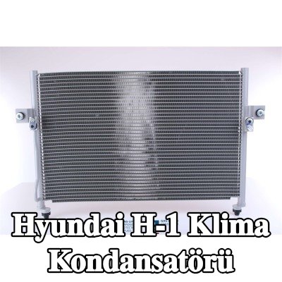NISSENS Kurutucusuz klima kondansatörü, azot dolgulu — Hyundai H-1