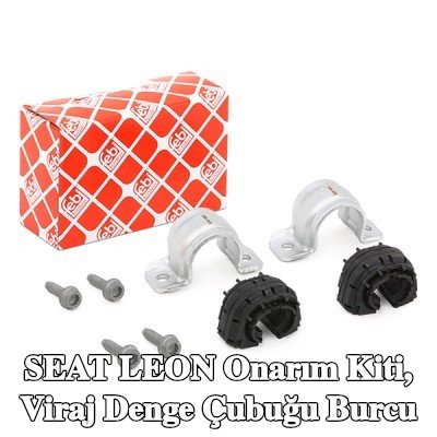 FEBI BILSTEIN Onarım kiti, anti-roll bar burcu Arka Aks — SEAT Leon