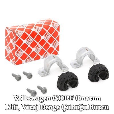 FEBI BILSTEIN Onarım kiti, anti-roll bar burcu Arka Aks — 2012 Volkswagen Golf