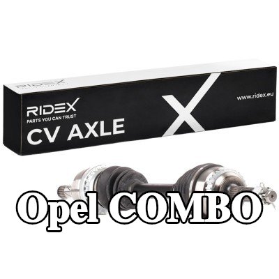 RIDEX عمود الدفع المحور الأمامي الأيسر, 590, 5mm — 2000 Opel Combo