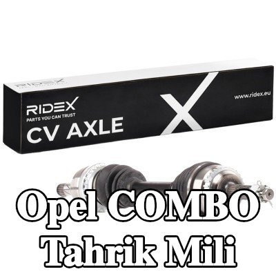 RIDEX Tahrik mili Ön Aks Sol, 590, 5mm — 2000 Opel Combo