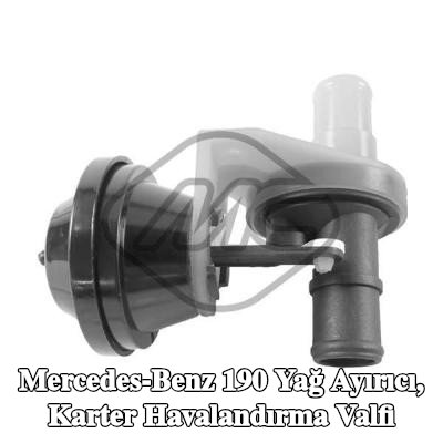 Metalcaucho Yağ ayırıcı, karter havalandırma valfi — Mercedes-Benz 190