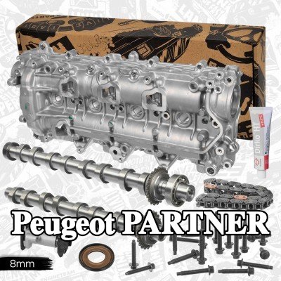 ET ENGINETEAM طقم عمود الكامات جانب العادم, جانب السحب, مع مجموعات سلسلة التوقيت, مع إطار إخفاء — Peugeot Partner