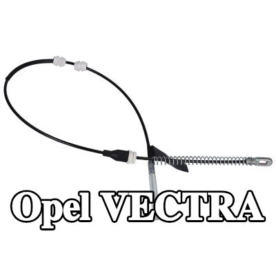 FEBI BILSTEIN كابل فرامل اليد الخلفي الأيسر, 750mm — 1990 Opel Vectra