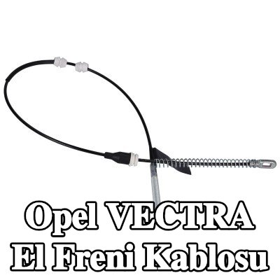 FEBI BILSTEIN El freni kablosu Sol Arka, 750mm — 1990 Opel Vectra