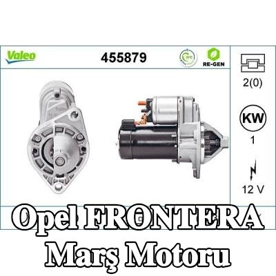 VALEO Marş motoru YENİLENMİŞ PREMIUM, 1kW — 1997 Opel Frontera