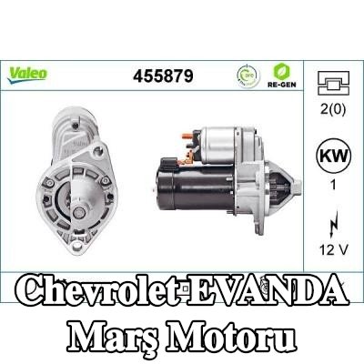 VALEO Marş motoru YENİLENMİŞ PREMIUM, 1kW — Chevrolet Evanda