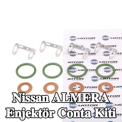 DR.MOTOR AUTOMOTIVE Enjektör conta kiti — Nissan Almera