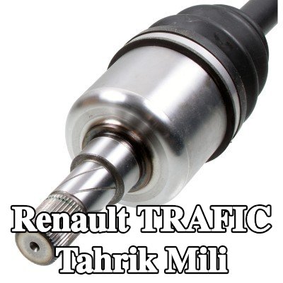 FEBI BILSTEIN Tahrik mili Ön Aks Sol, somunlu — Renault Trafic