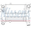 NISSENS Hızlı bağlantı parçası olmayan Intercooler, Sol konektör, açılı, Sağ konektör, açılı — Kia Soul (6)