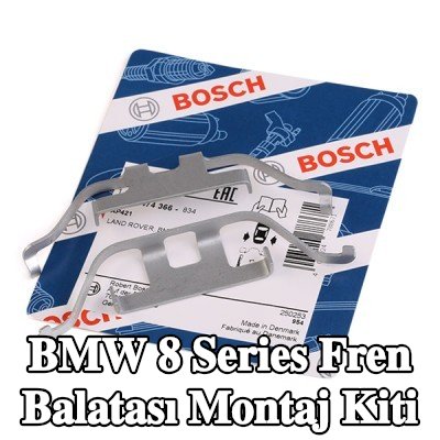 BOSCH Fren balatası montaj kiti — 1997 BMW 8 Series