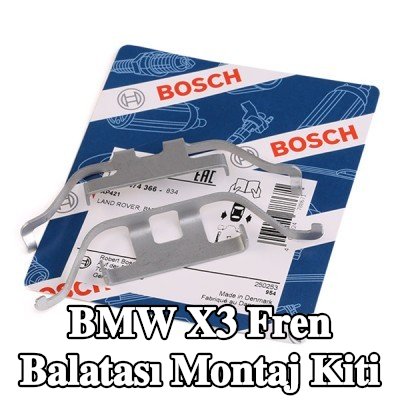 BOSCH Fren balatası montaj kiti — 2011 BMW X3