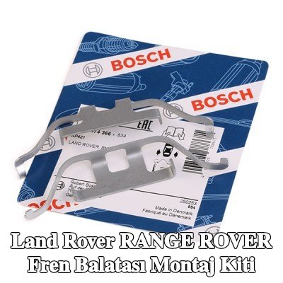 BOSCH Fren balatası montaj kiti — 2012 Land Rover Range Rover
