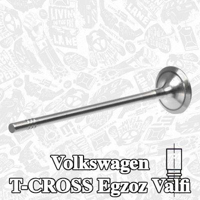ET ENGINETEAM Egzoz valfi Krom kaplı valf gövdesi — Volkswagen T-cross