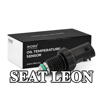 RIDEX مستشعر درجة حرارة الزيت مع حلقة مانعة للتسرب, بدون أنبوب توصيل — 2010 SEAT Leon