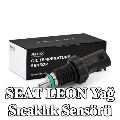 RIDEX Sızdırmazlık halkalı yağ sıcaklık sensörü, bağlantı borusu olmadan — 2011 SEAT Leon